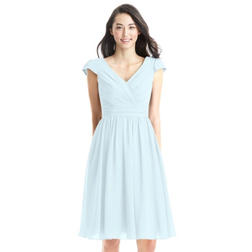 Bridesmaid dress Azazie Kierra - Mist